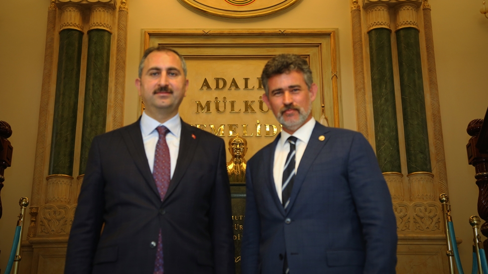 TBB’den Adalet Bakanı Abdulhamit Gül’e ‘Hayırlı Olsun’ ziyareti