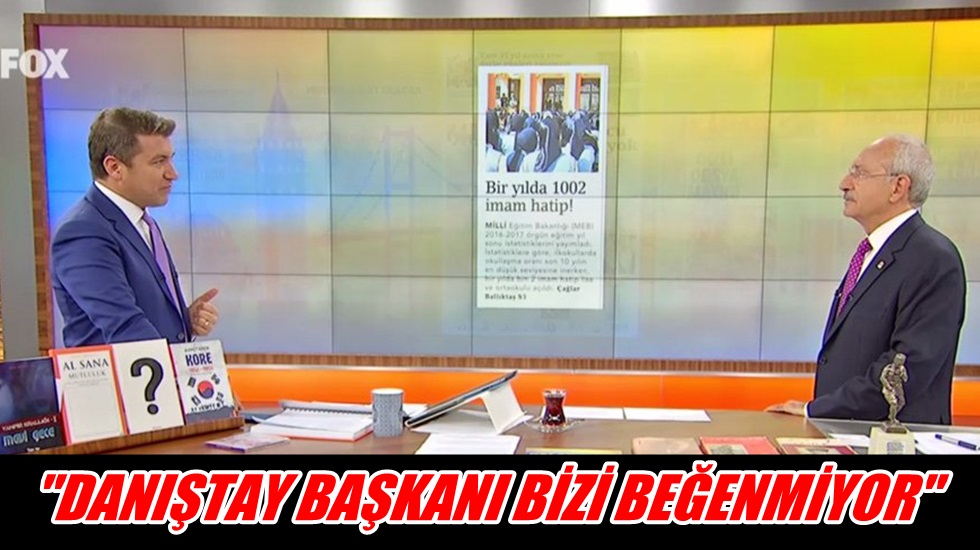 Kılıçdaroğlu: Danıştay Başkanı “Tarafsızlığını kaybetmiştir, bırakması lazım”
