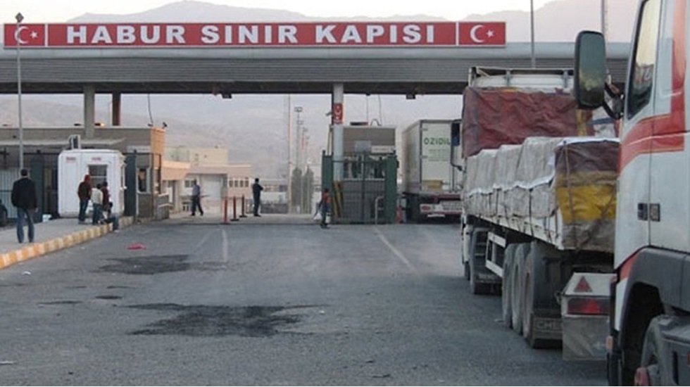 Habur Sınır kapısı kapatıldı