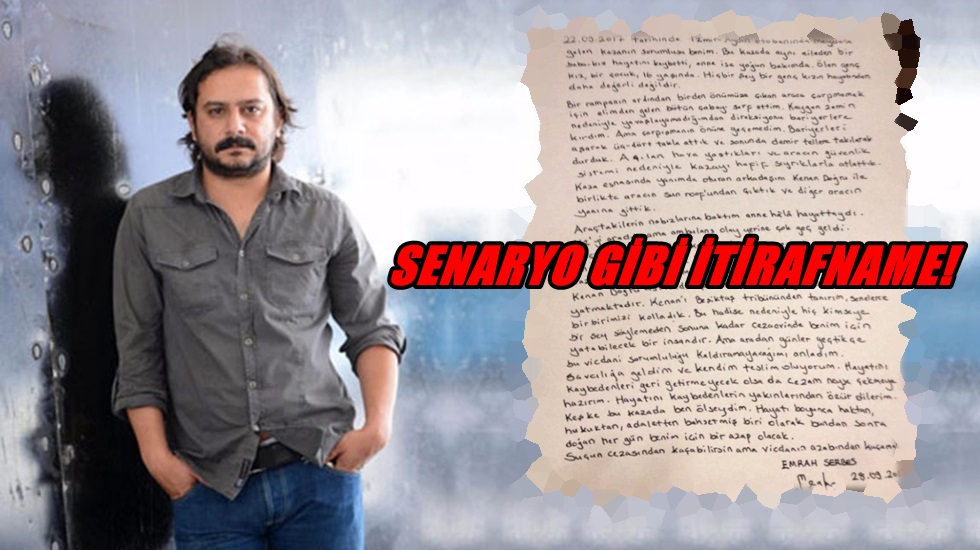 Emrah Serbes’in karıştığı ölümlü kazaya ilişkin açıklama