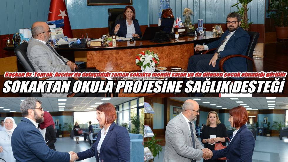 ‘Sokaktan Okula Projesi’ne sağlık desteği