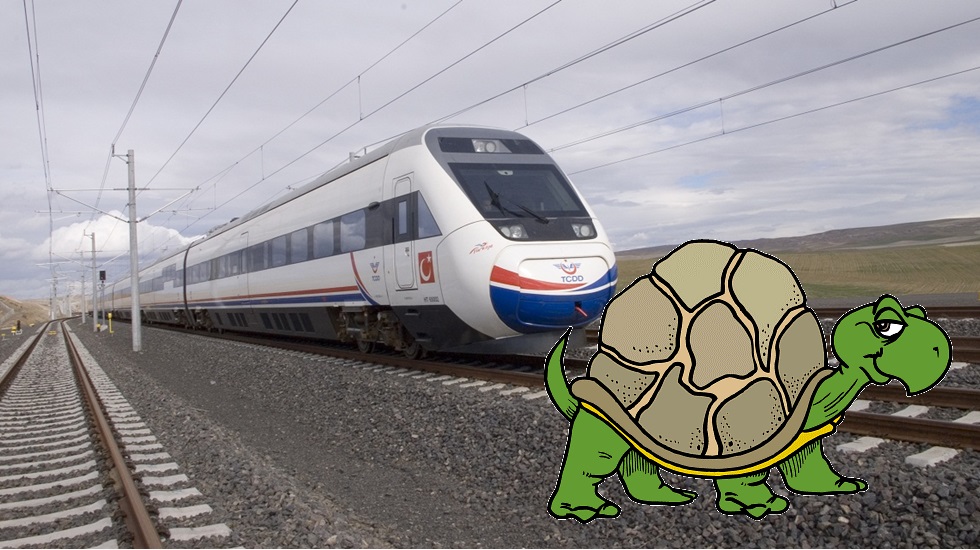‘Hızlı tren’ projesi ‘kaplumbağa hızıyla’ ilerliyor