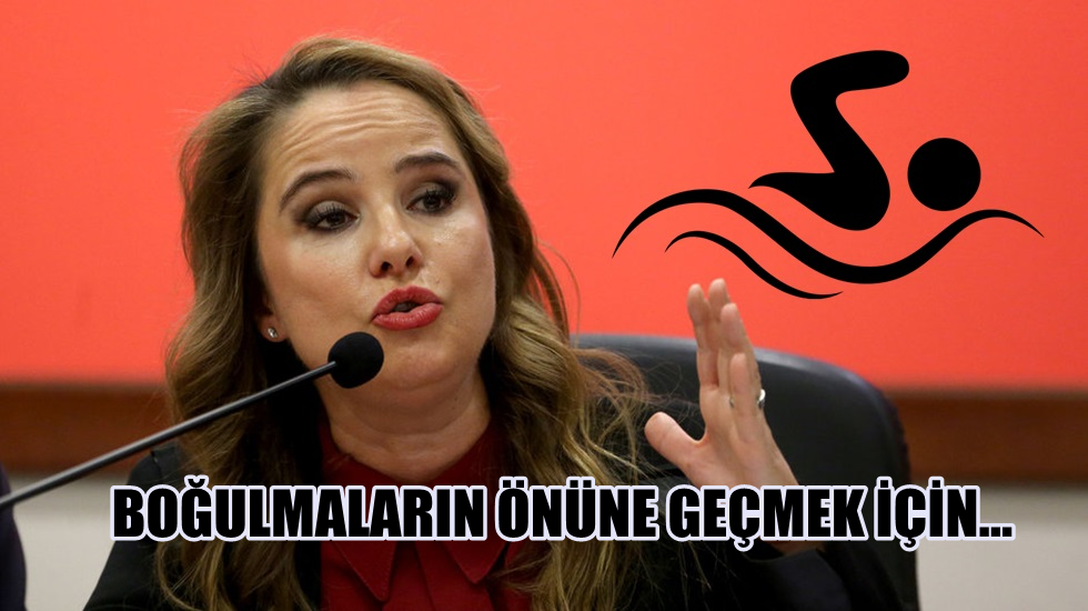 Cankurtaran: “Avrupa’daki gibi ilköğretim de ‘yüzme’ dersi verilmeli”