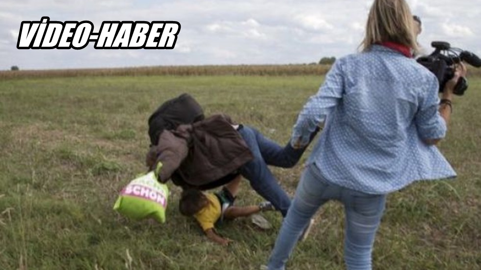 Kucağında çocuğu ile koşan göçmene çelme takan kameramanın cezası belli oldu