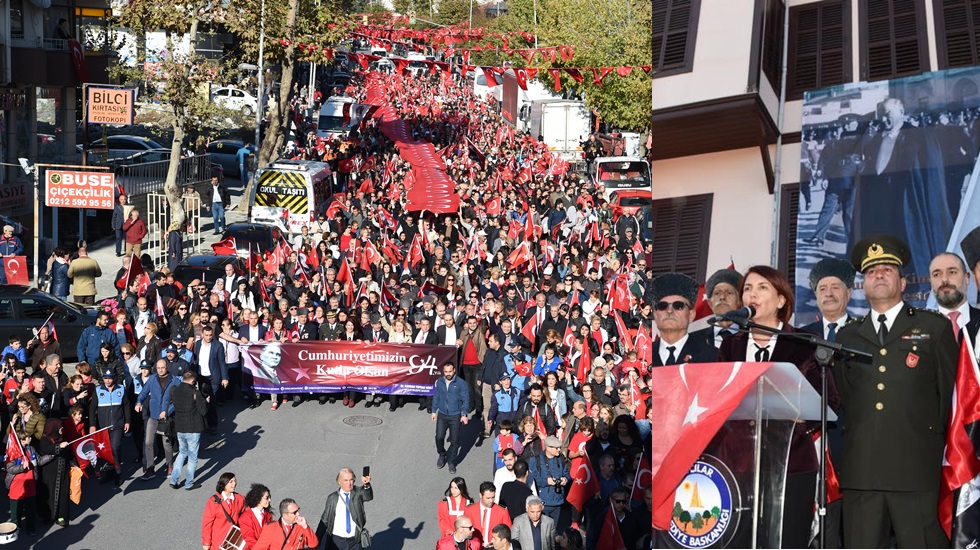 Cumhuriyetimizin 94. yılı Avcılar’da coşkuyla kutlandı