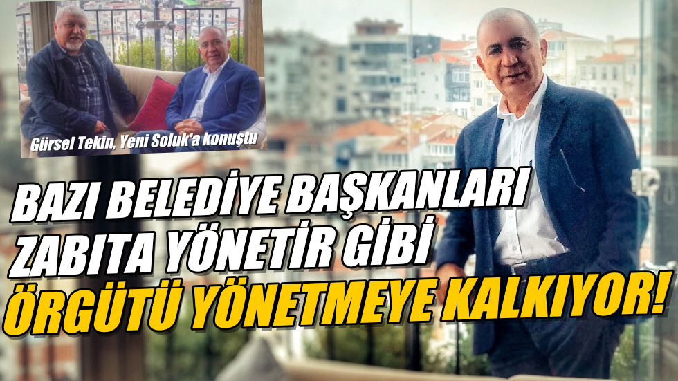 G&uuml;rsel Tekin: Aktif ve pasif &uuml;ye sistemini yıllardır savunuyorum
