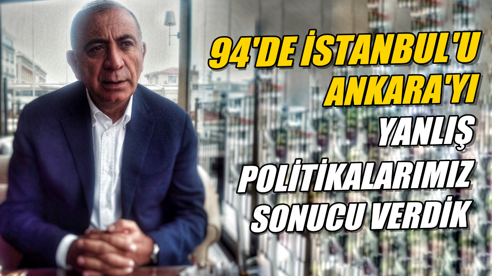 Gürsel Tekin’den Yeni Soluk’a çok özel açıklamalar