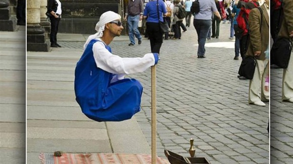Havada oturma illüzyonunun sırrı çözüldü