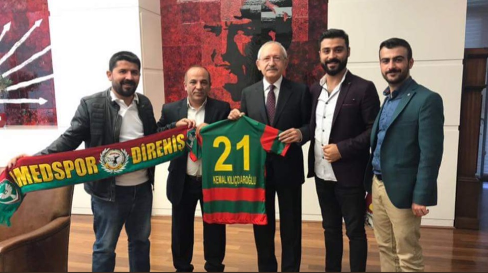 Amedsporlu taraftarlardan Kılıçdaroğlu’na ziyaret