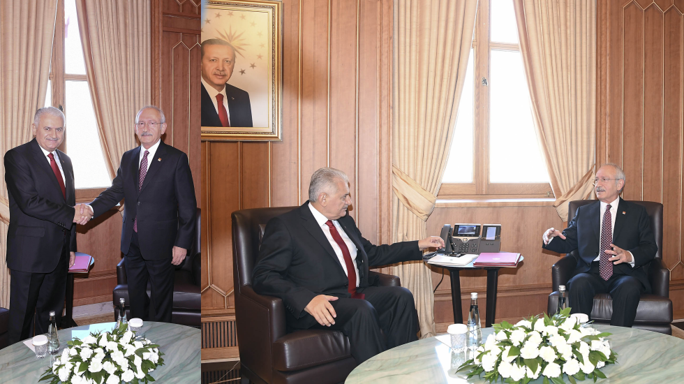 Kemal Kılıçdaroğlu ve Binali Yıldırım TBMM’de görüştü