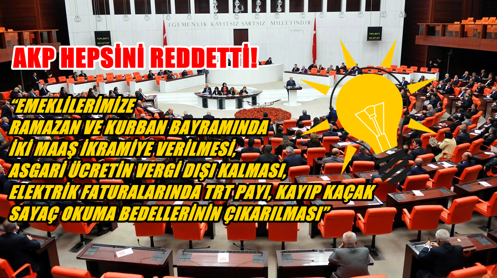 CHP’li Karabıyık: “AKP, vatandaşın yararına olan önergeleri reddetti!”