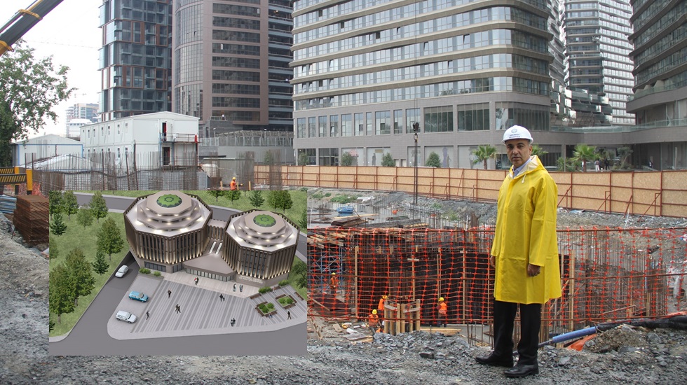 Bakırköy’ün ilk Cemevi inşaatında çalışmalar son sürat ilerliyor