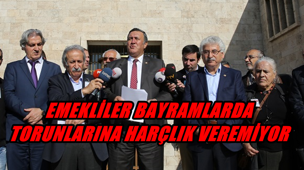 Gürer: “Devletin emeklilerden alacağı yok, vereceği var”