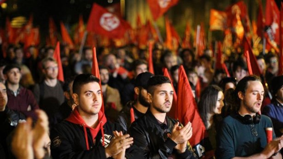 Ekim Devrimi’nin 100. yılında İtalyan komünistlerden dev miting