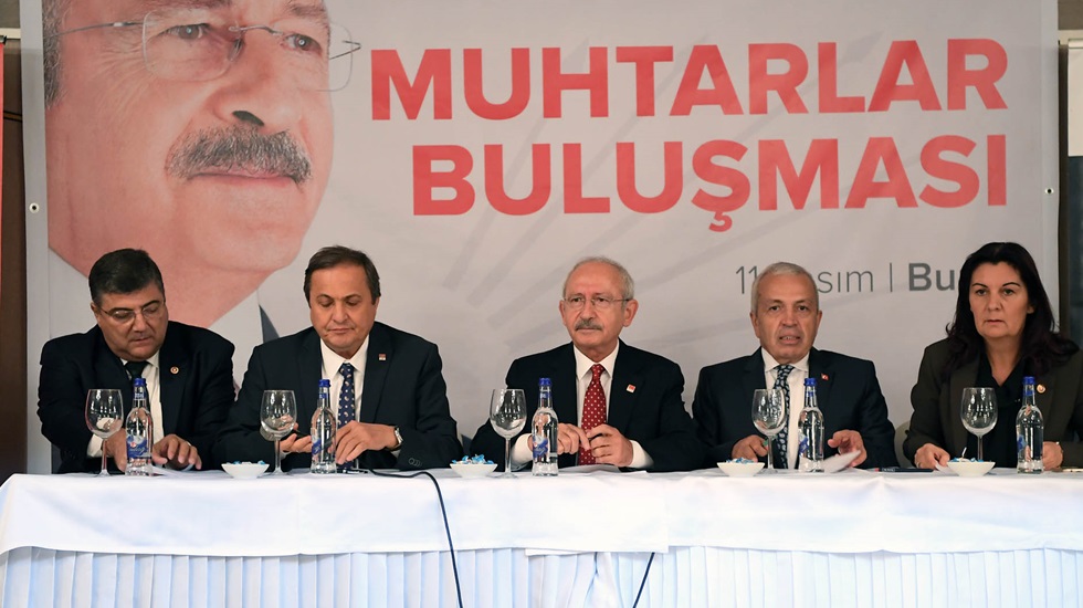 Kılıçdaroğlu, Bursa’lı Muhtarlarla buluştu