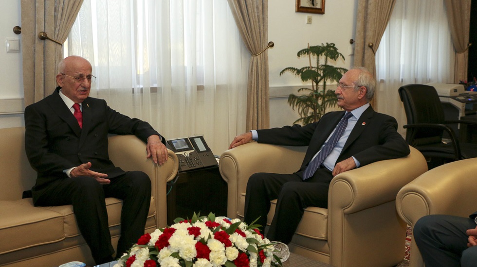 TBMM Başkanı Kahraman’dan Kılıçdaroğlu’na ziyaret