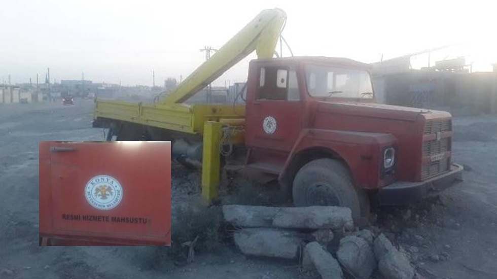 İŞİD’in eline iş makinaleri nasıl geçti? Konya belediyesinden açıklama…