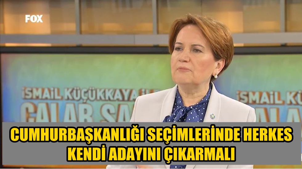 Meral Akşener’den canlı yayında ittifak açıklaması