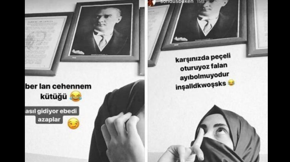 Üniversite öğrencisinden Atatürk’e iğrenç hakaretler: Soruşturma açıldı…