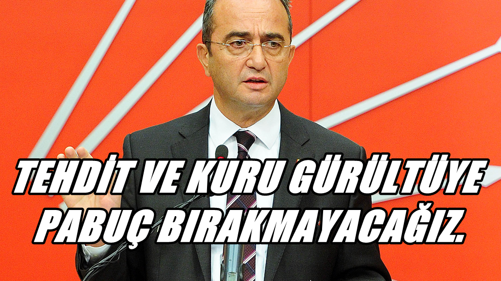 Bülent Tezcan: Biz “Faşist diktatör” deyince rahatlayan AKP’li bakanlar var