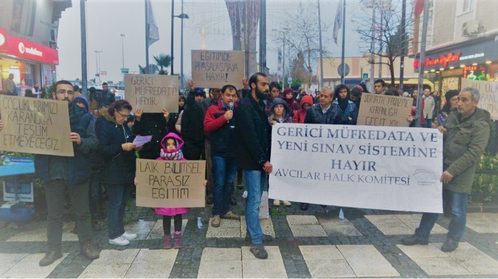 Avcılar Halk Komitesi: Gerici müfredatla mücadele çağrısı yaptı