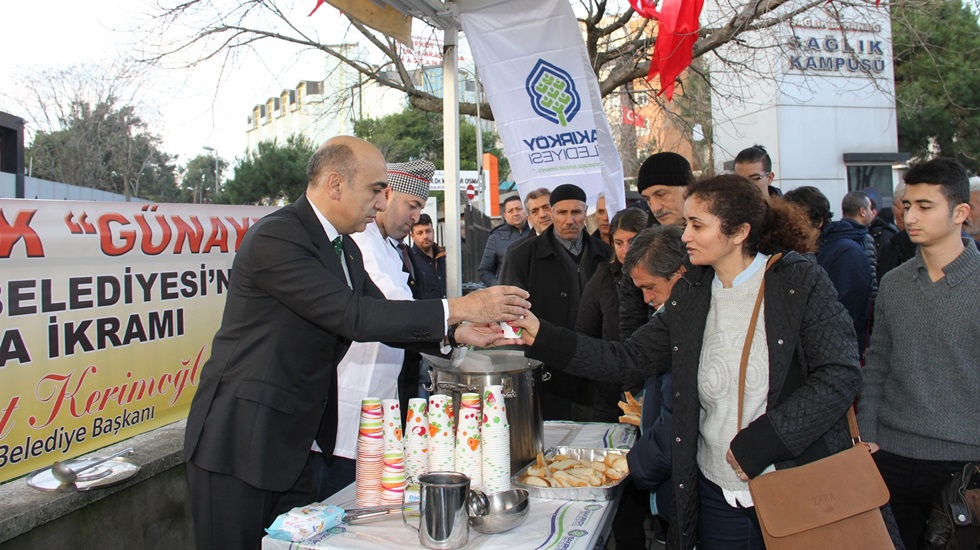 Bakırköy Belediyesi’nden çorbalı günaydın