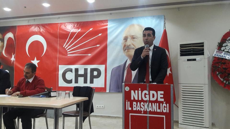 CHP Niğde İl Başkanı Erhan Adem Güven Tazeledi