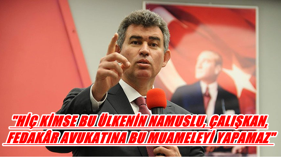 TBB Başkanı Feyzioğlu’ndan 35 Avukat Hakkında Dava Açan Uşak Başsavcısına