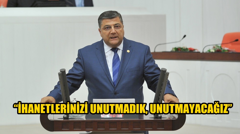 CHP’li Sındır, “yolsuzluklarını, ihanetlerini örtbas etmek istiyorlar!”