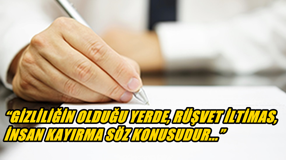 CHP’den “Gizlilik ibaresi kalksın, mal beyanları 6 ayda 1 yayınlansın” teklifi!