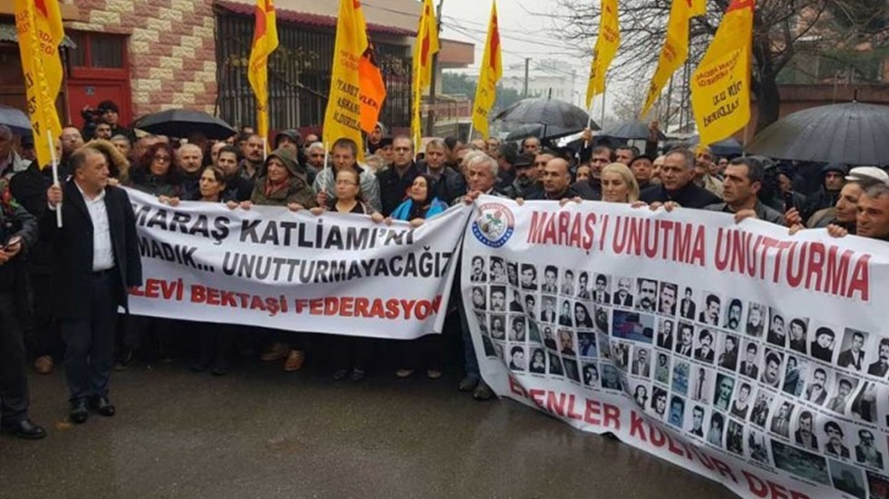 39. yılında Maraş’ta anma yapıldı