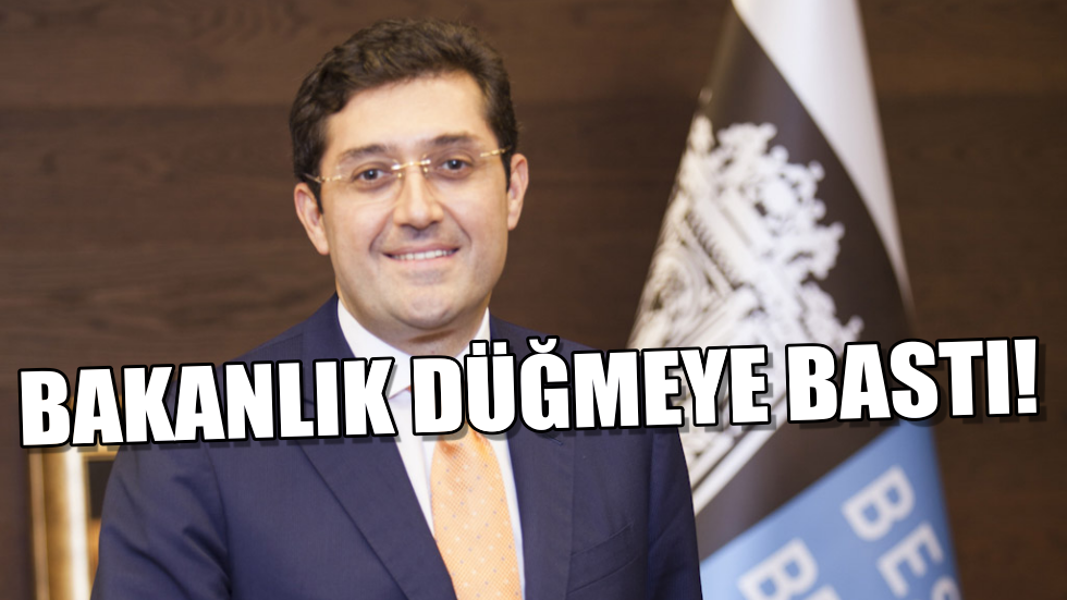 İçişleri Bakanlığı Beşiktaş Belediye Başkanını görevden alıyor