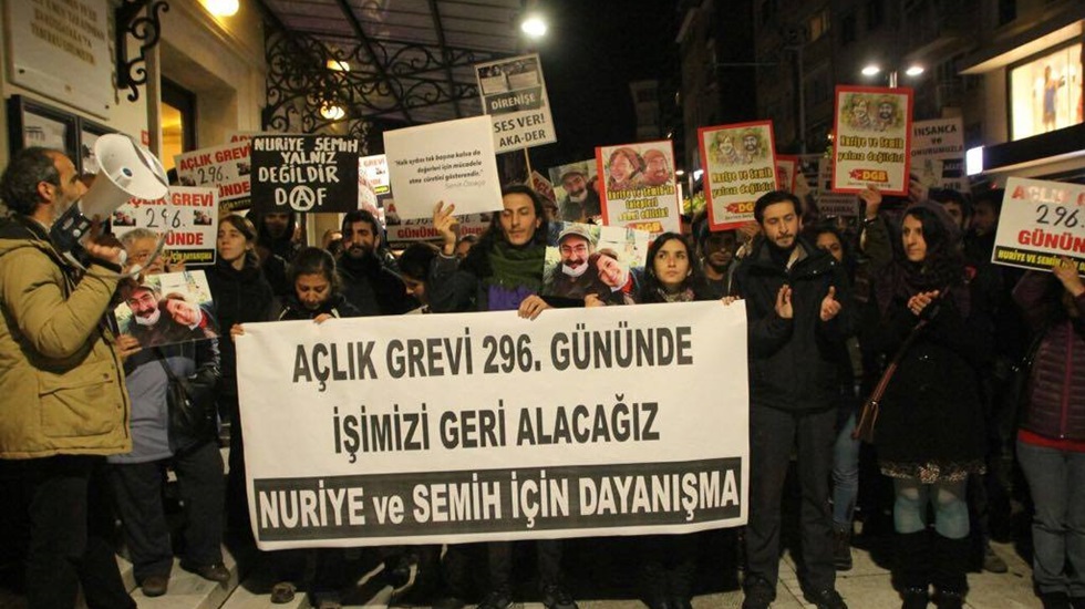 Kadıköy’de Nuriye-Semih eylemi: Komisyon kararını açıklasın