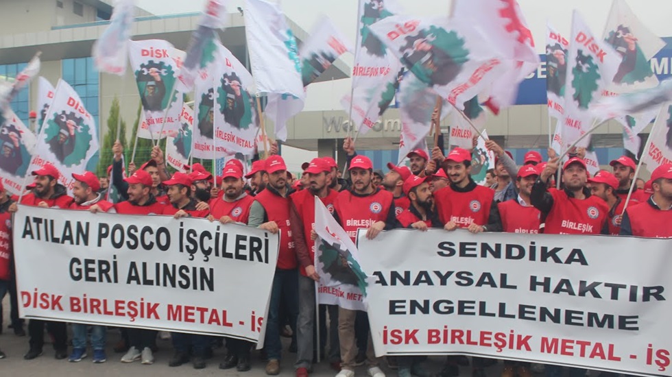 Posco işçileri polis ablukasına rağmen Ankara’ya yürüyor