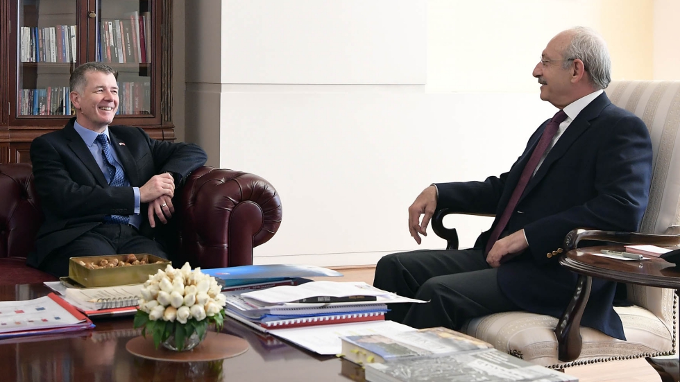 İngiltere Büyükelçisinden Kılıçdaroğlu’na veda ziyareti
