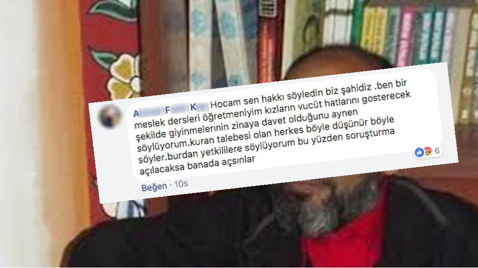 Çirkin paylaşımlar durmak bilmiyor: Vücut hatlarını belli eden kızlar zinaya davet eder!