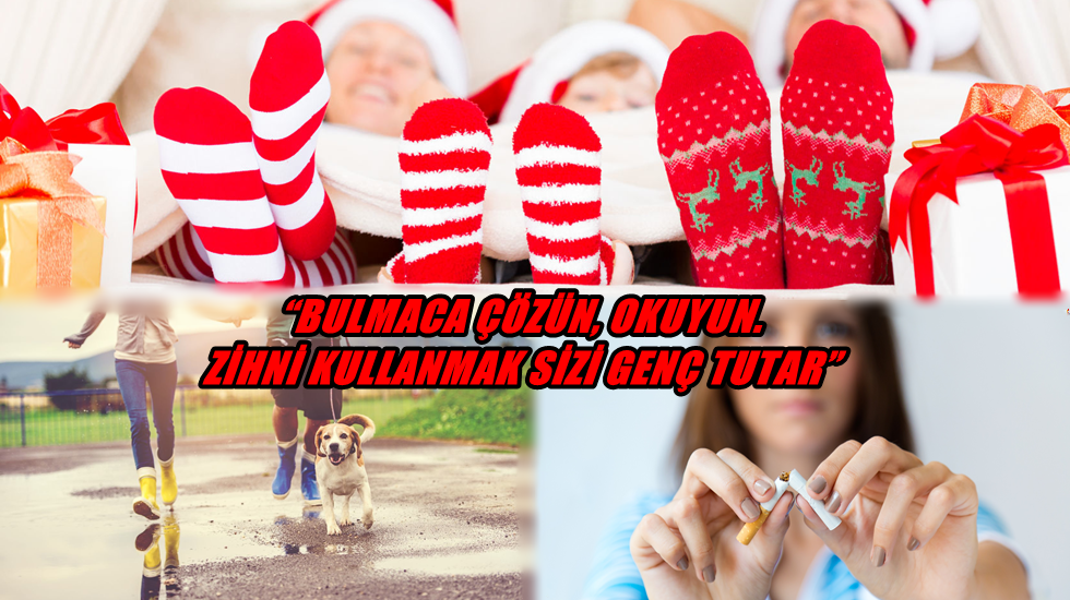 Sağlıklı bir yeni yıl geçirmeniz için altın tavsiyeler