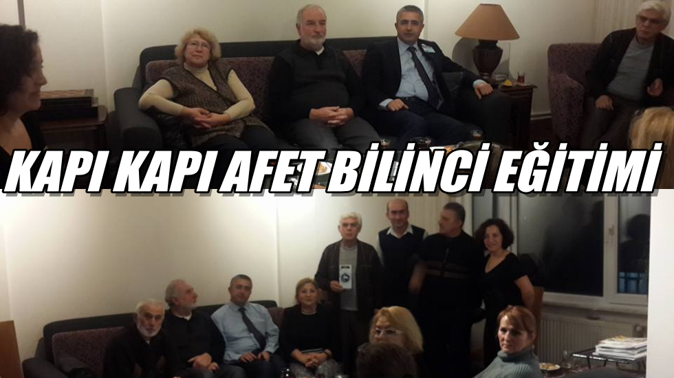 Avcılar Belediyesi’nden kapı kapı ‘Afet Bilinci Eğitimi’