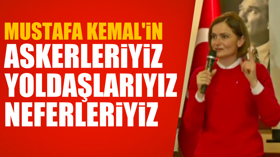 Canan Kaftancıoğlu: Gardrop Atatürkçüsü değilim