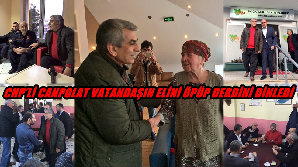 CHP İl Başkanı Canpolat Sancaktepe’lilerle buluştu
