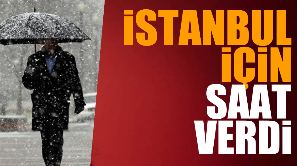 Ve kar sonunda İstanbul’a geliyor