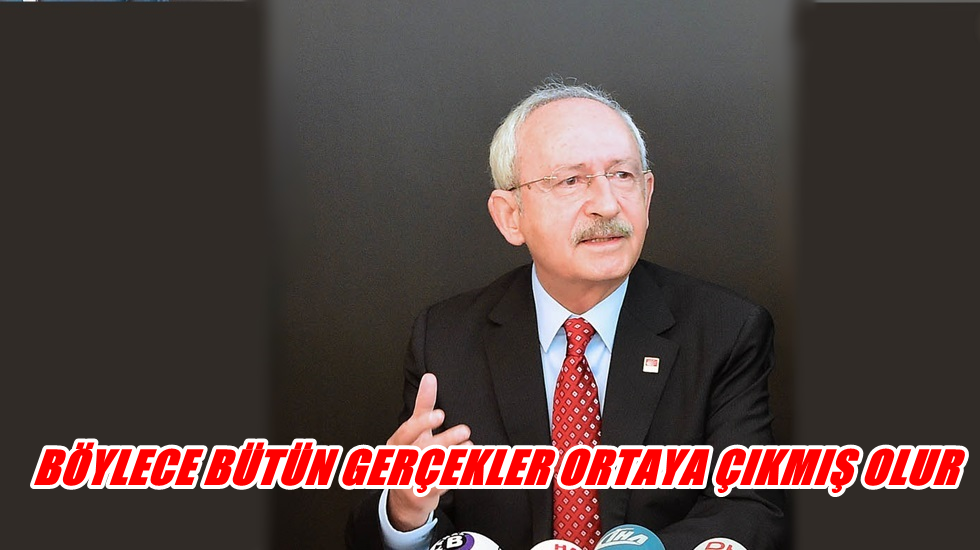 Kılıçdaroğlu: “En iyisi Trump-Erdoğan görüşmesi bant olarak yayınlansın”
