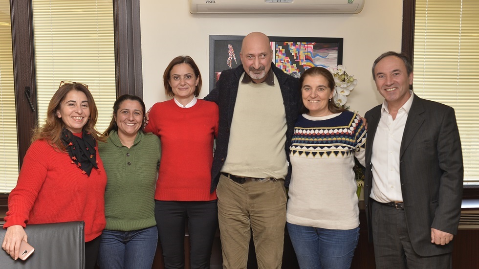 Toplumsal Bellek Platformu’ndan Kaftancıoğlu’na destek ziyareti