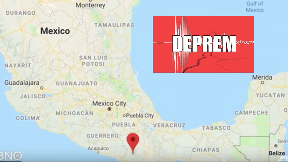 Meksika’da 7.5 büyüklüğündeki deprem ile yer yerinden oynadı