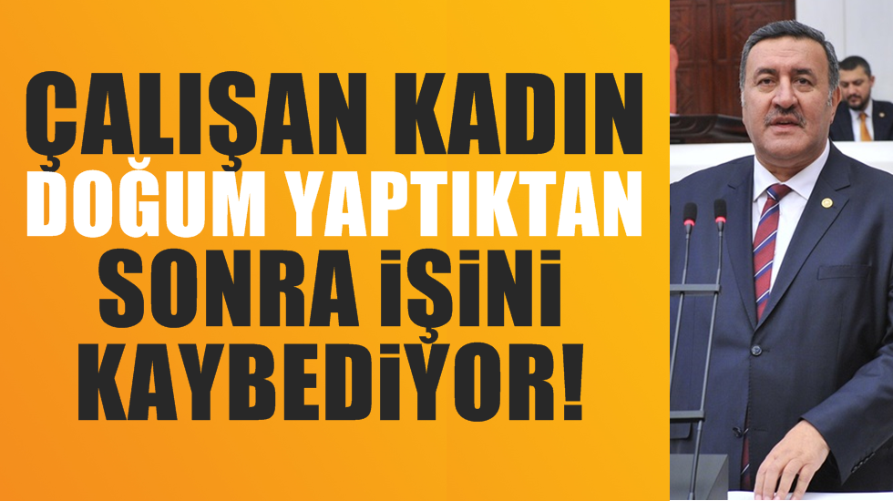 Fethi Gürer: Doğum yapan kadınlar işten çıkarılmamalı, destek sağlanmalı