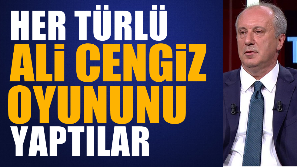 Muharrem İnce: Çok daha fazla oy alacaktım, alacağım zaten; Göreceksiniz!