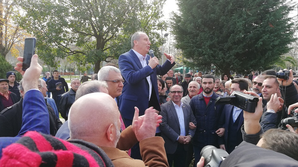Muharrem İnce: “Tüzük değişikliğini 100 bin imza ile sunacağım”