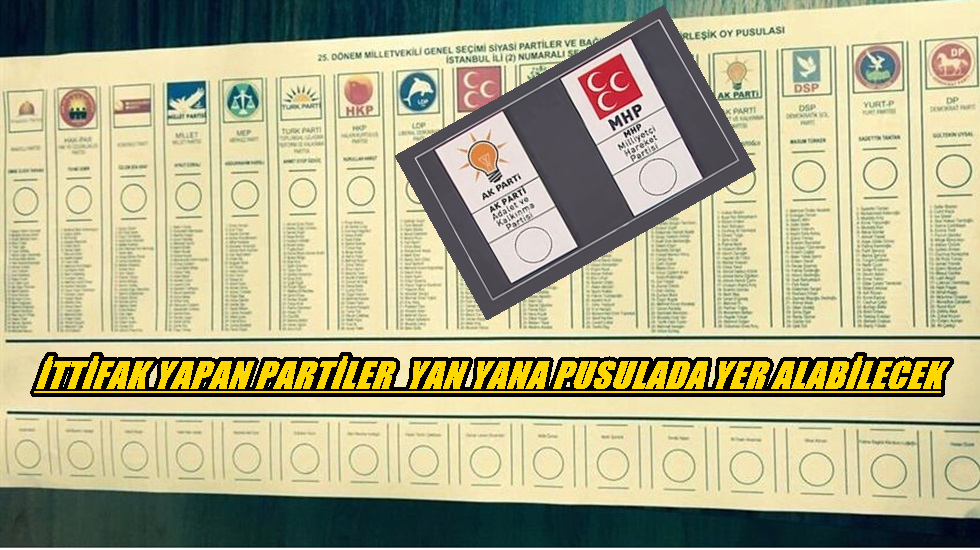 AKP-MHP ittifakı için ‘geçersiz oyu bile geçerli sayacak’ çözüm