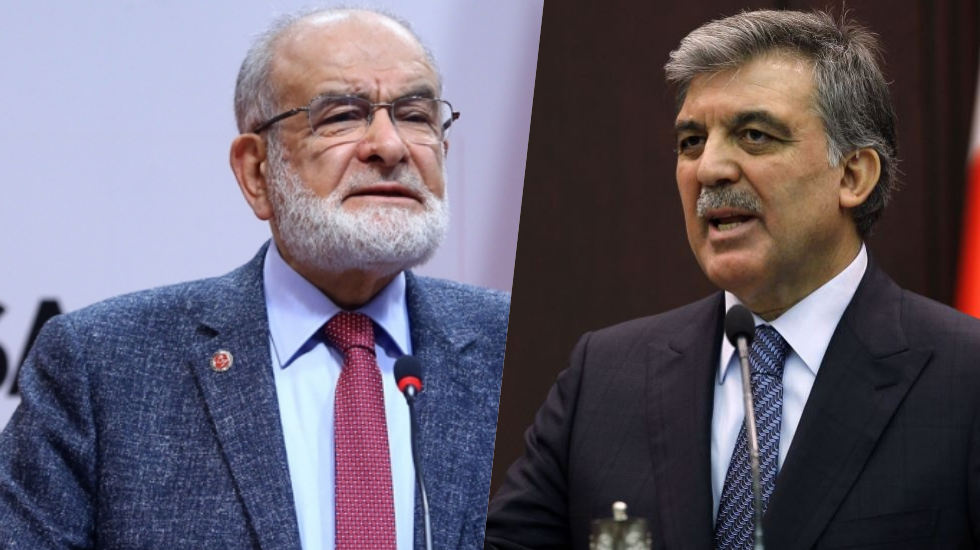 “Abdullah Gül, ‘çatı adaylık harici aday olmam’ dedi; Saadet’i reddetti”