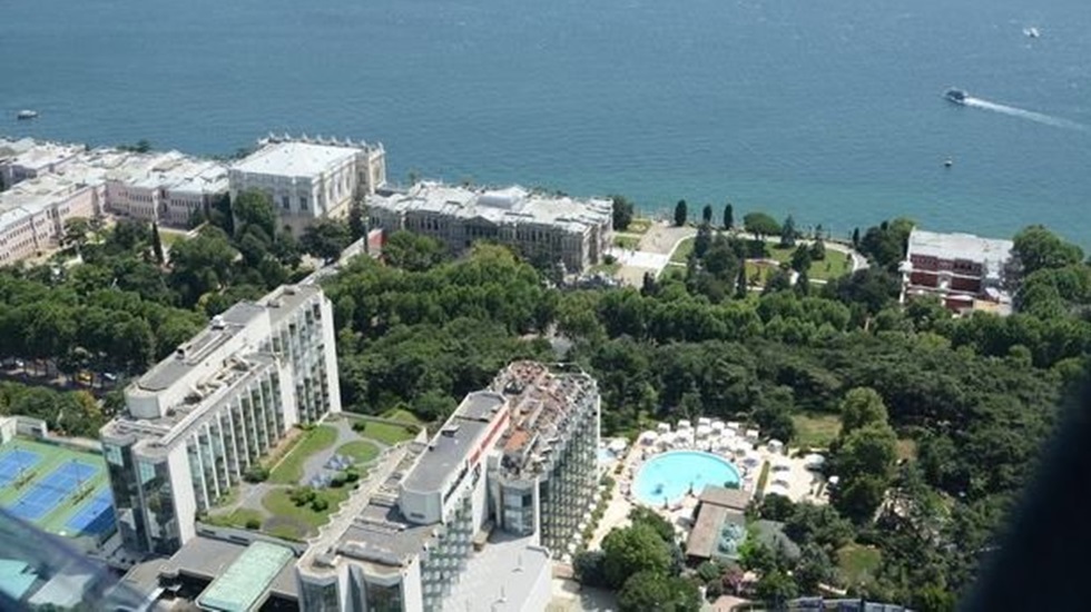 Swissotel Dolmabahçe sırtlarındaki ağaçları kesmek için izin istedi!